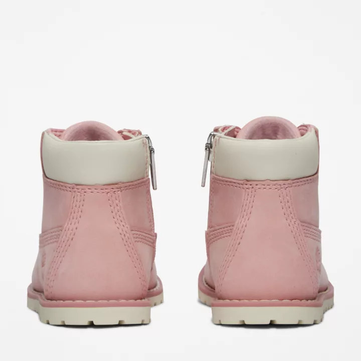 Bottines 6-Inch Pokey Pine pour tout-petit en rose clair
