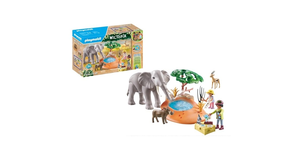 PLAYMOBILWiltopia - Een reis naar de waterpoel Constructiespeelgoed