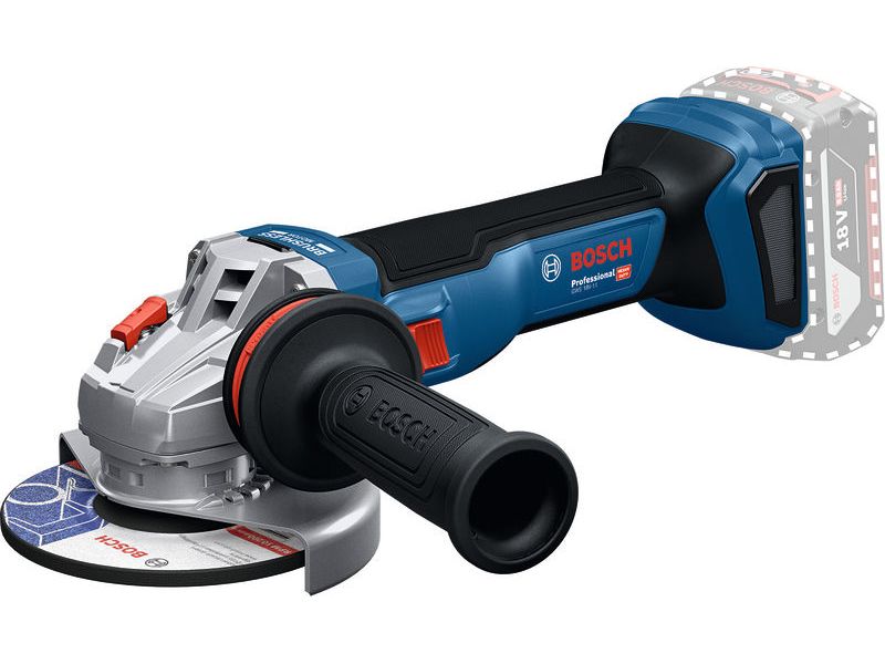 Bosch Professional Akku-Winkelschleifer GWS 18 V-11 in L-BO Winkelschleifer für anspruchsvolle Arbeiten