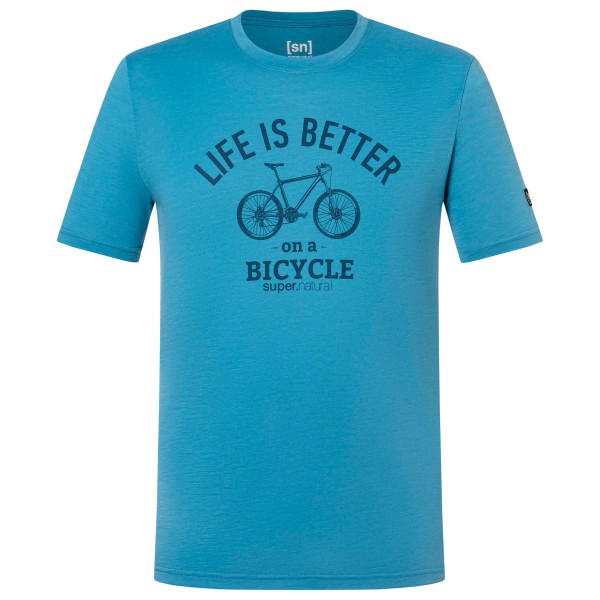 super.natural - Better Bike Tee - Haut en mérinos