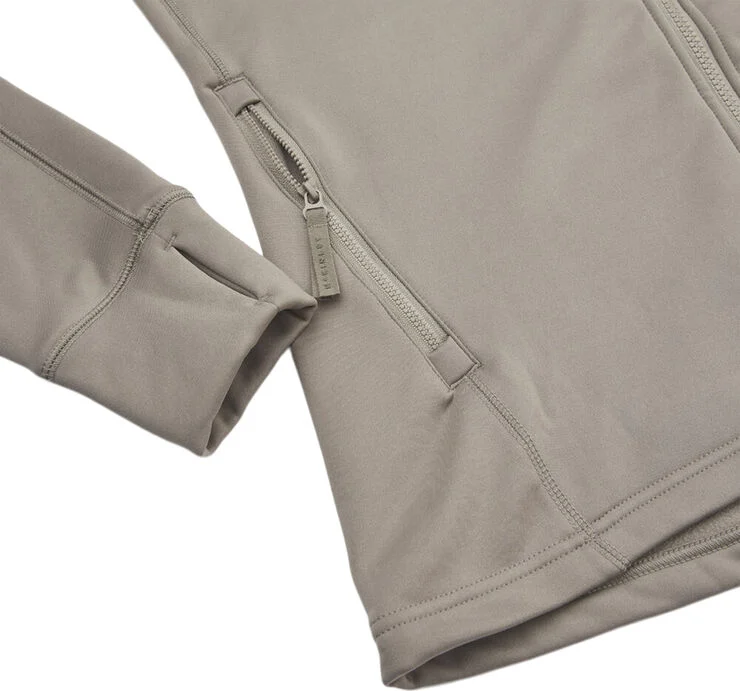 MCKINLEY Birch Stretch Fleece Hættetrøje Brun