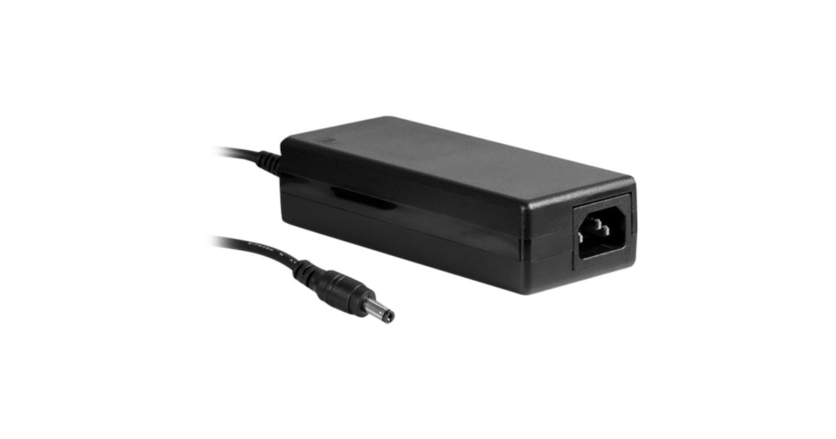 Inter-Tech120W externe voeding, 12V, 10A voedingseenheid  (Zwart, C14 aansluiting)