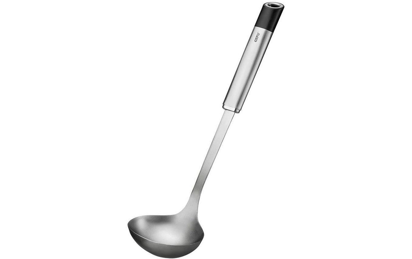 Schöpflöffel Primeline 34.2 cm, Schwarz/SilberSchöpflöffel zum Portionieren