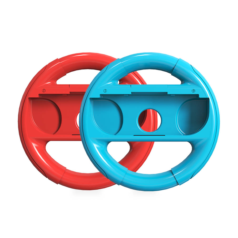 Nintendo Switch Qware Gaming Racing Wheels - blauw/rood
