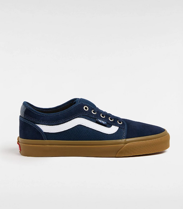 Vans Skate Chukka Low Sidestripe Navy Gum 7.5 US / 40 EU