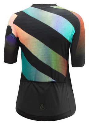 Maillot de cyclisme à manches courtes Loeffler W Maillot de Vélo FZ Statement-Noir