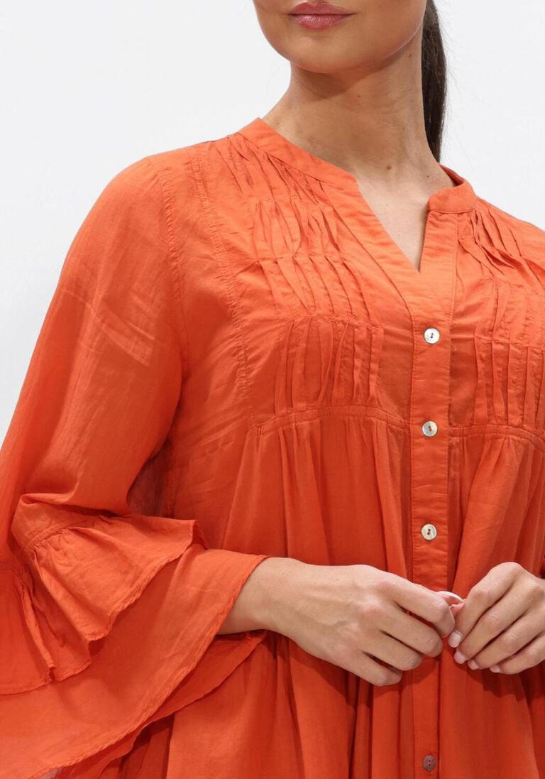 oranje devotion jurken citrus