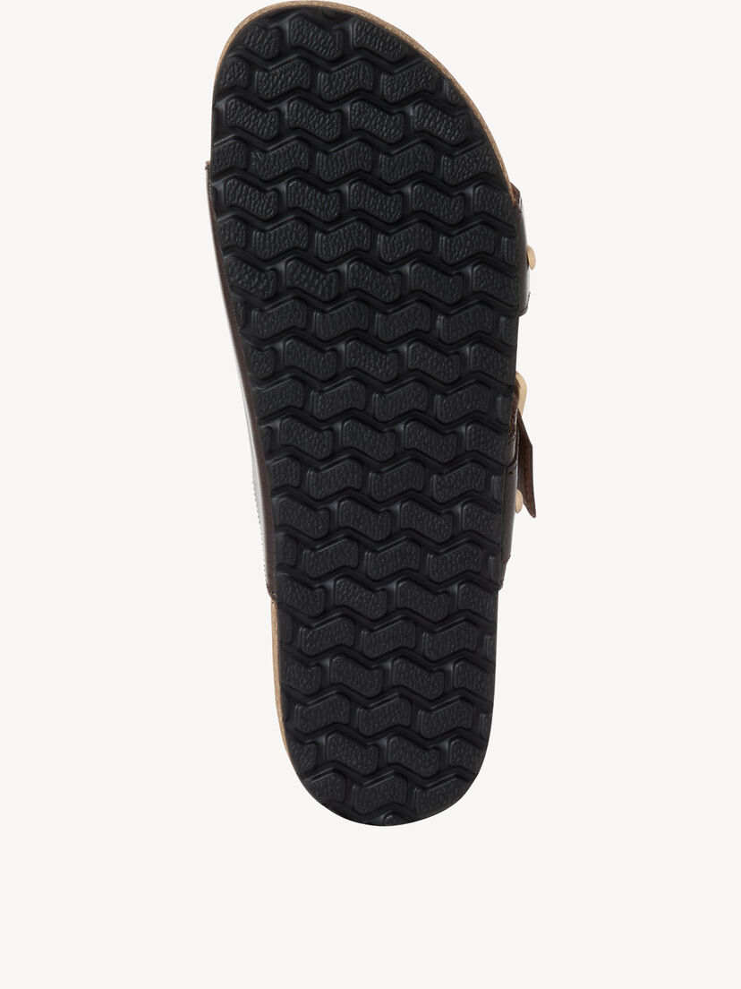 Leren Slipper - bruin
