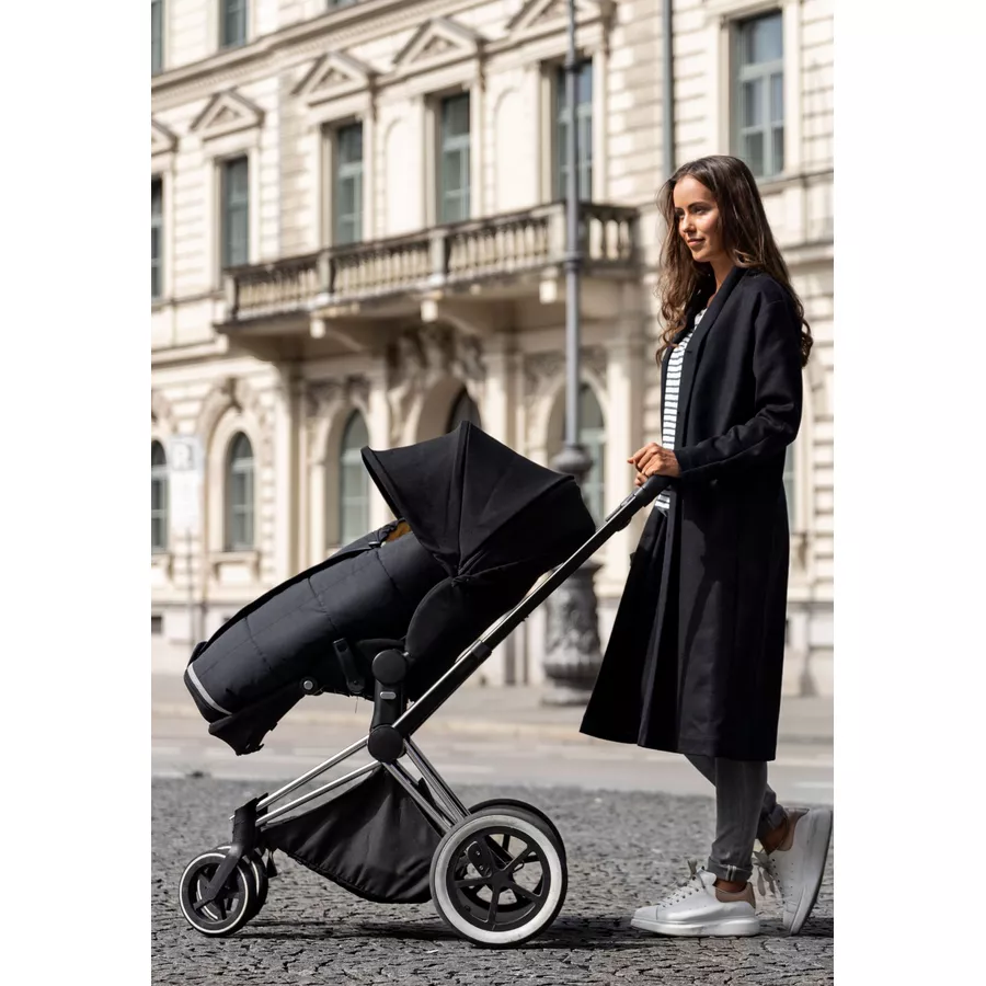 Werner Christ Baby Lammfellfußsack TULA VARIO stone