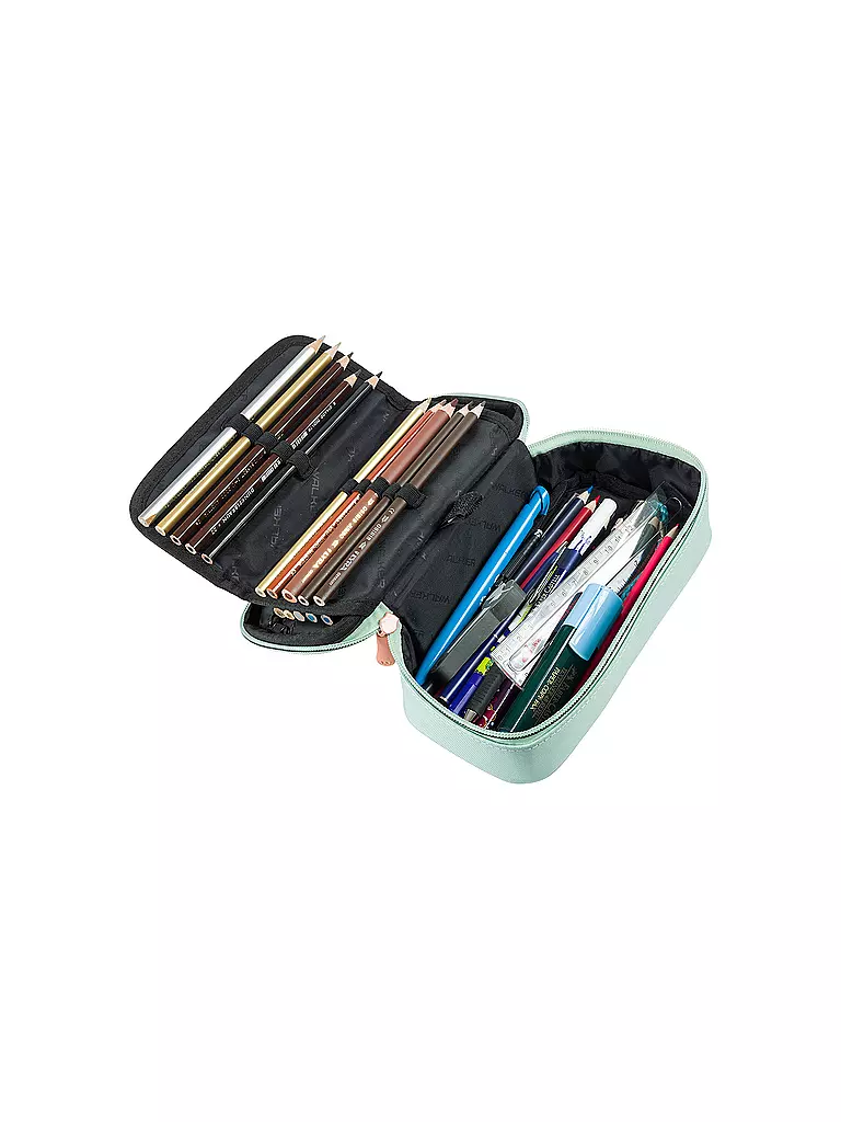 SCHNEIDERS Federmappe Box Uni mint