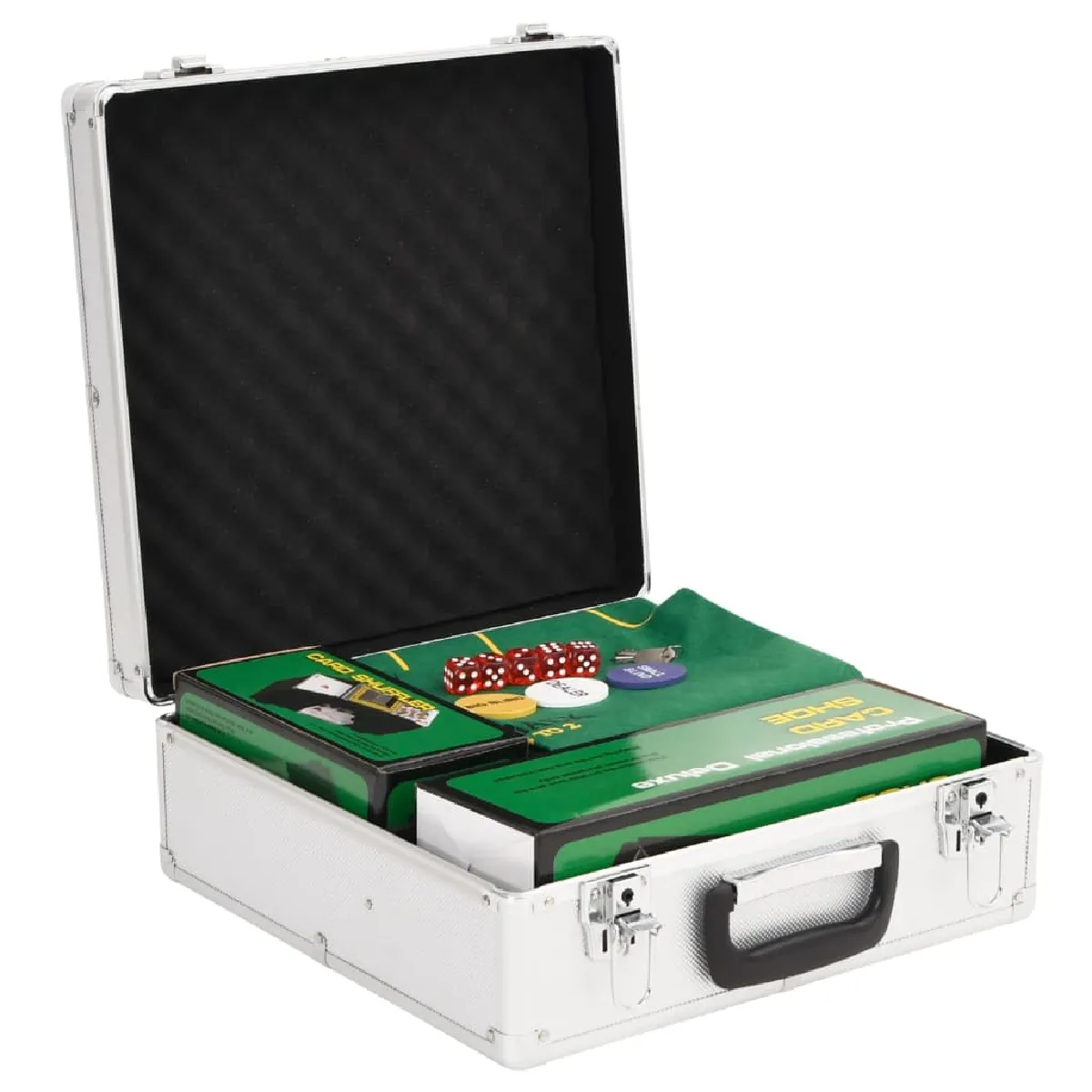 vidaXL Jeu de Jetons de Poker 600 pcs