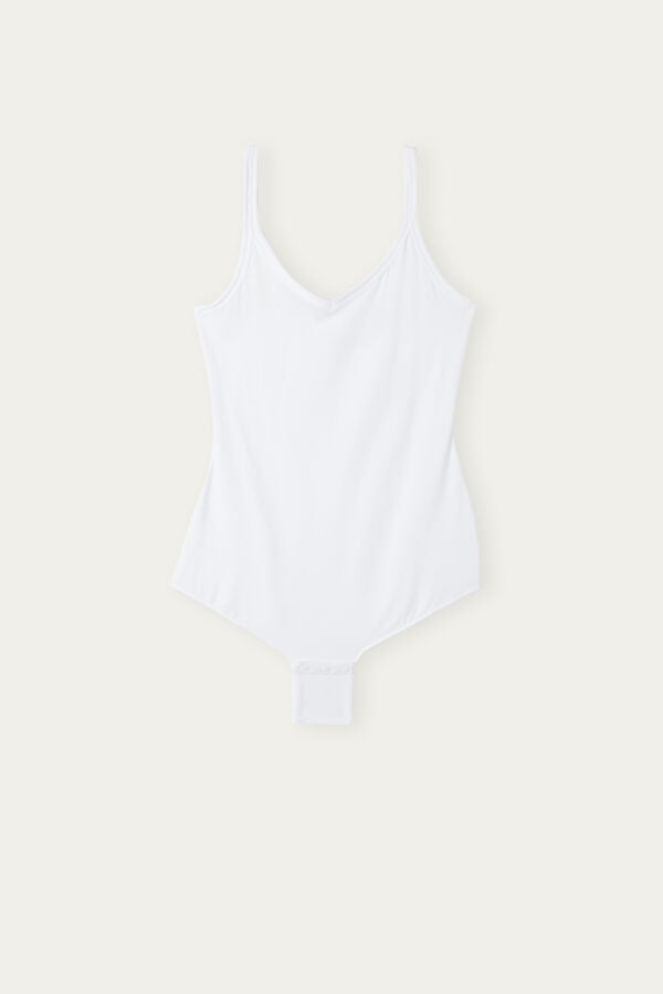 Body regata ultraleve em algodão Supima®