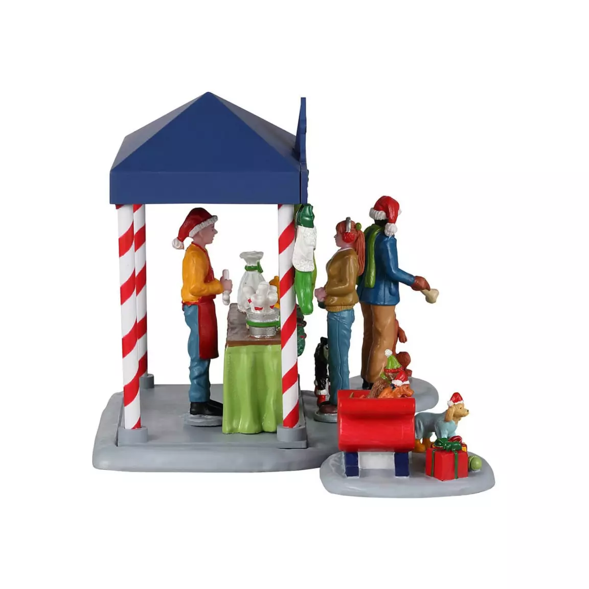 Personnages Lemax Stand animalerie