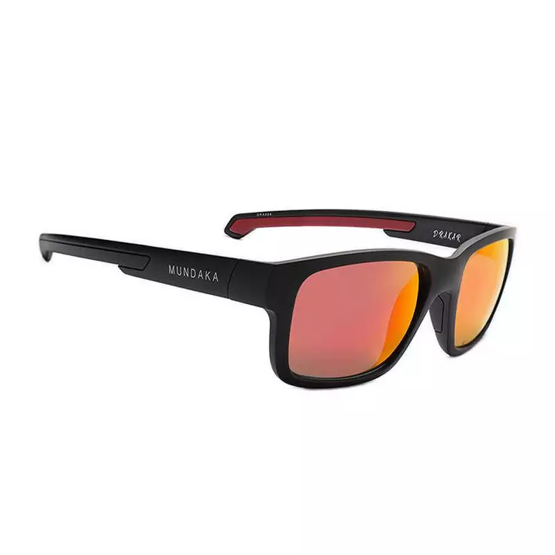 Lunettes de soleil MUNDAKA Drakar Black & Red