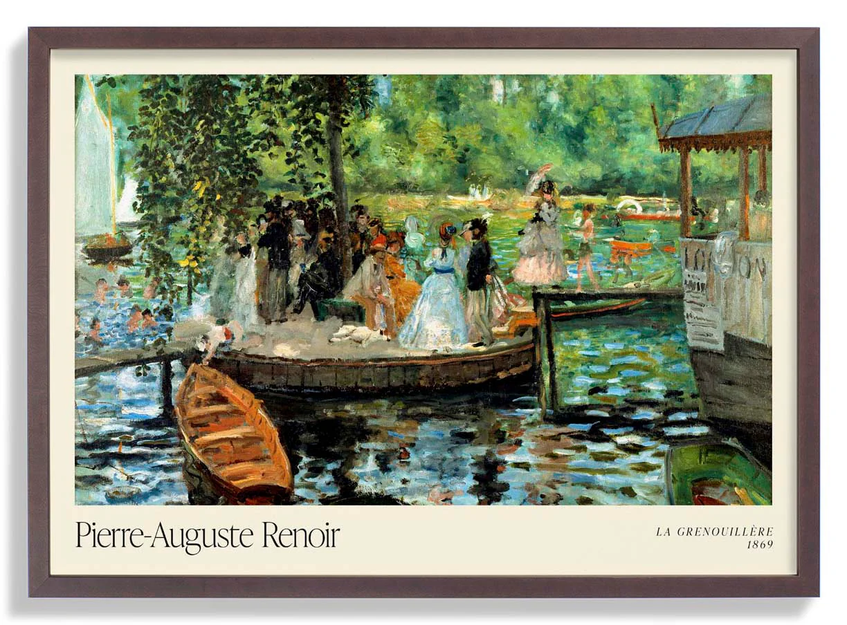 La Grenouillère Kunstausstellung von Pierre A. Renoir