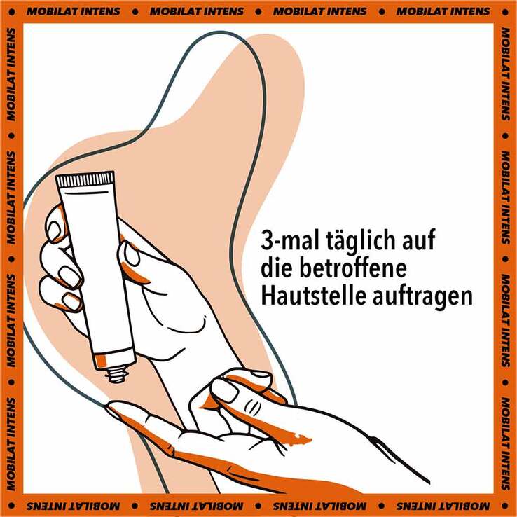 Mobilat Intens Muskel- und Gelenksalbe 3% Creme, 100 g