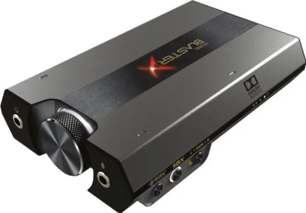 Creative Labs Sound BlasterX G6, 7.1 kanaler, 32 Bit, 130 dB, USB