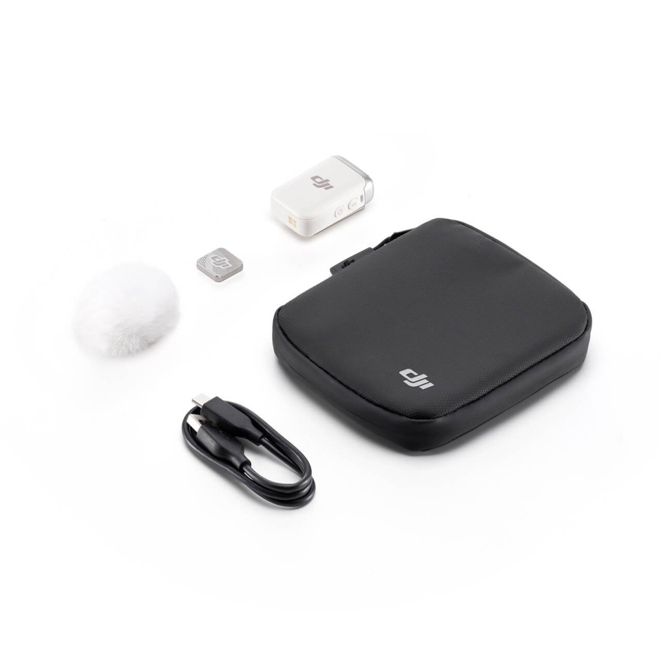 DJI - Mic 2 (1 TX, Platinum White)