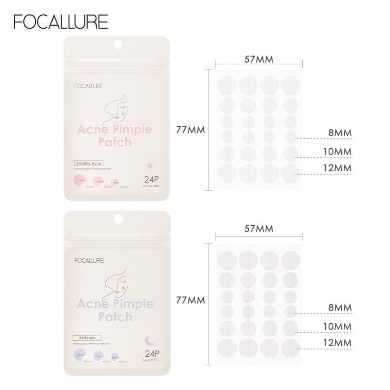 FOCALLURE - Acne Puistjespleister - Dag & Nacht