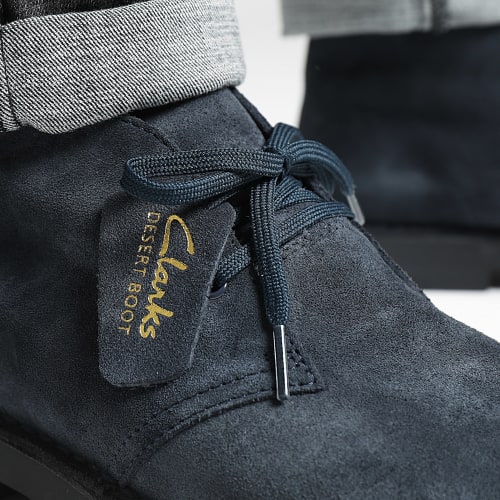 Chaussures Desert Boots Evo Navy Suede