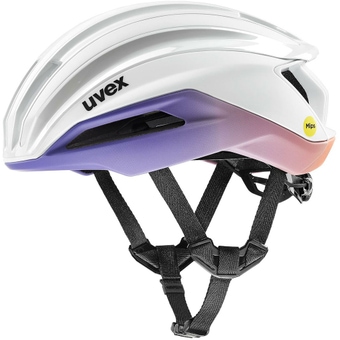 Uvex Surge Aero MIPS Helm White-Lilac Apricot Matt