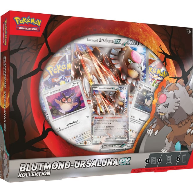 Pokémon - Blutmond Ursaluna-ex Kollektion