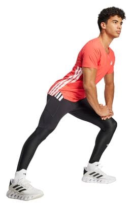 Maillot manches courtes adidas Adizero Rouge Homme