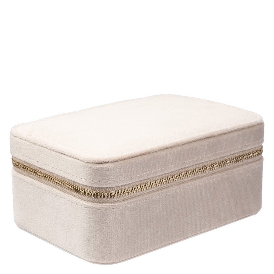 DARK Velvet Jewellery Box Sand