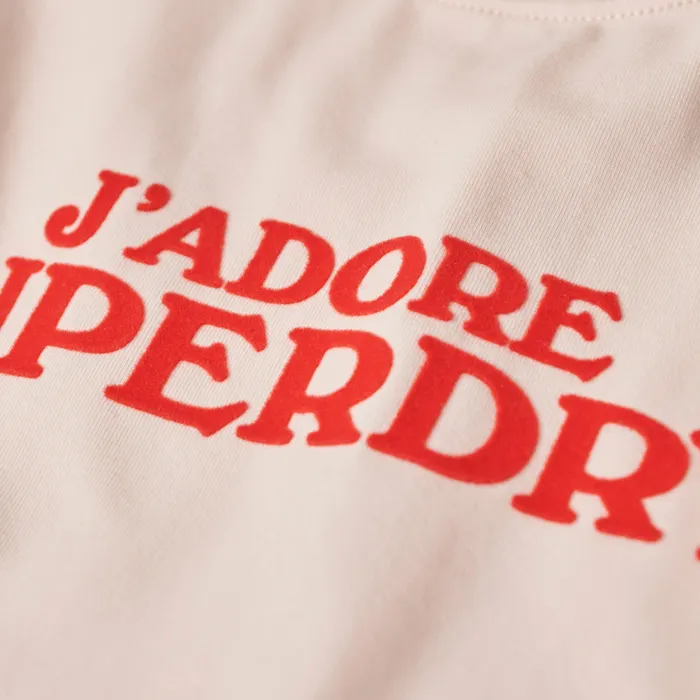 Superdry Sport Luxe Graphic Fitted Tanktop Dames