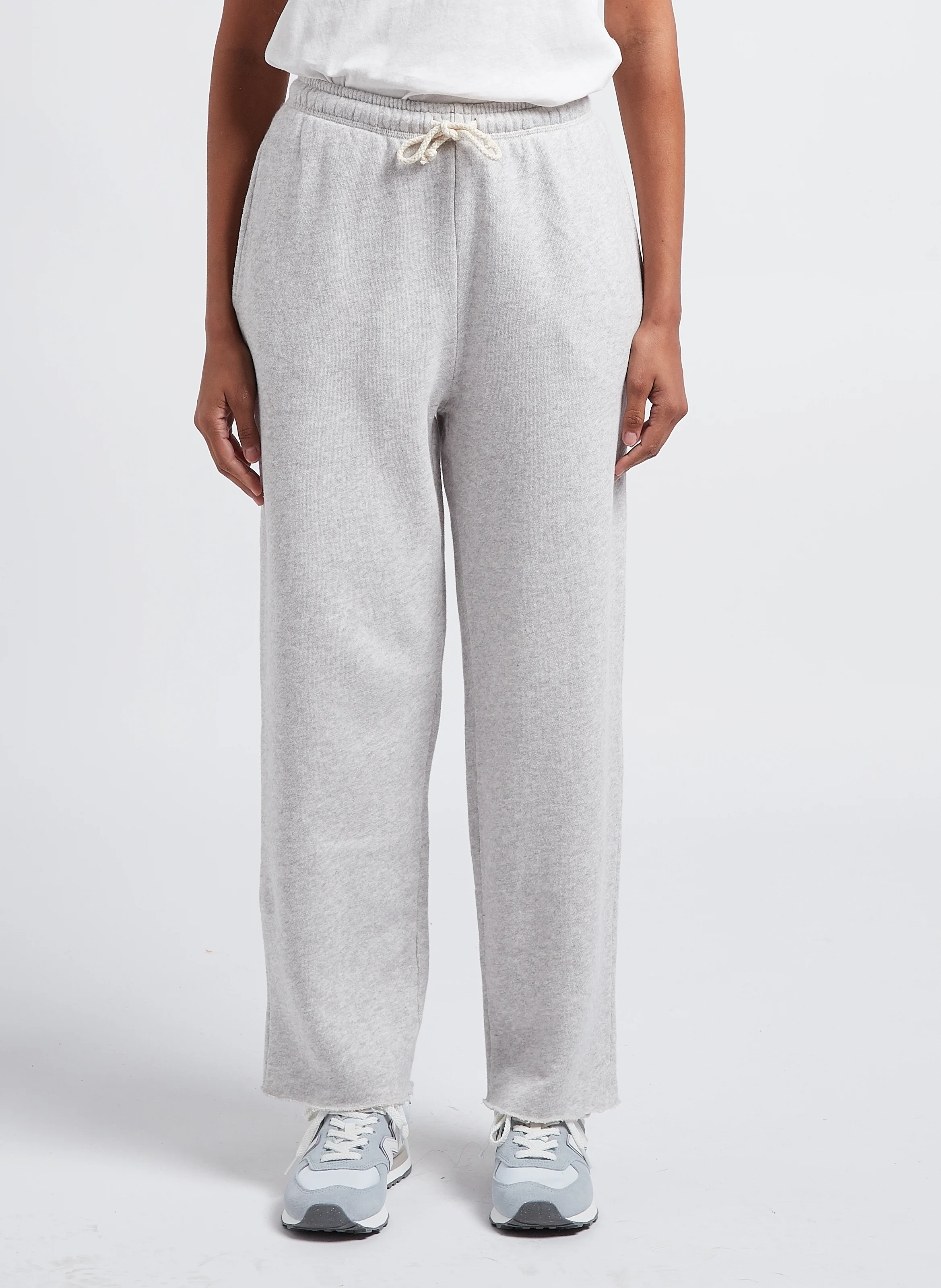 KODYTOWN - Jogging droit en coton | Gris