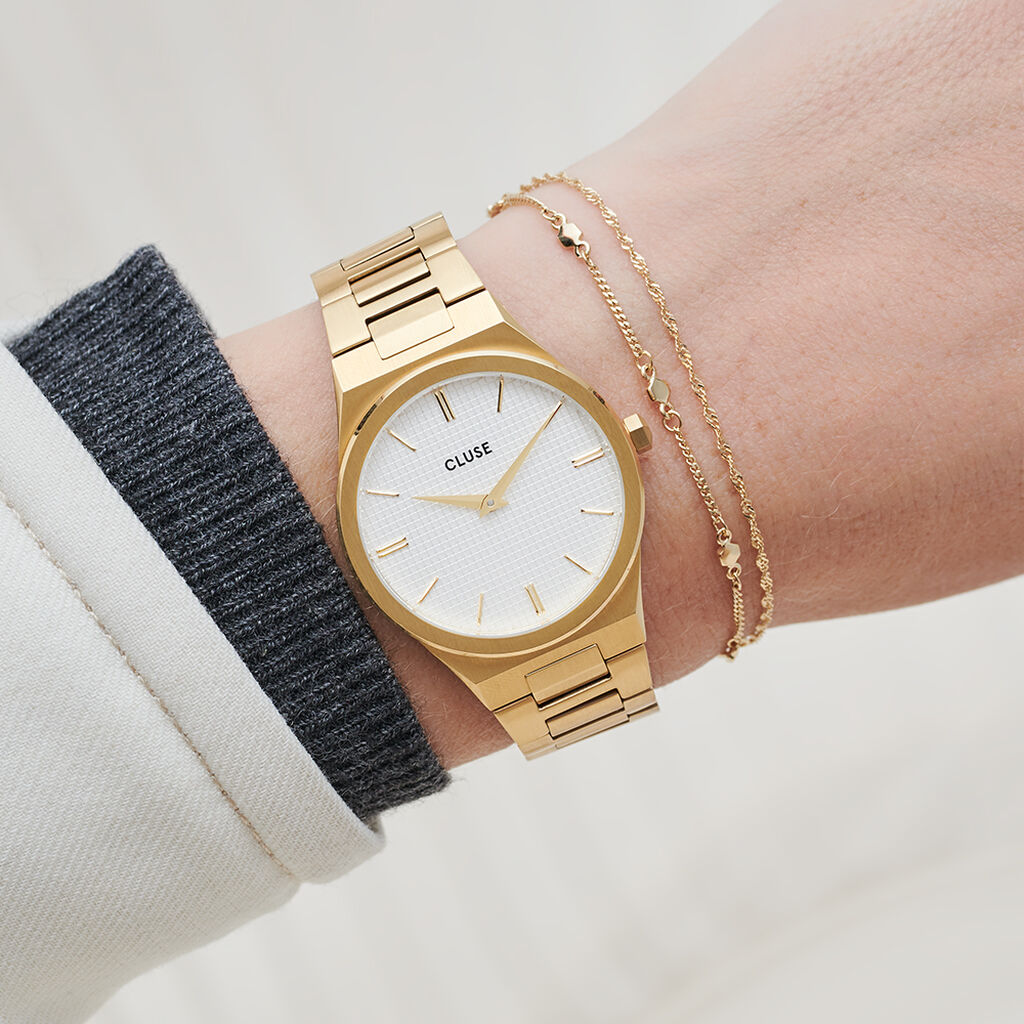 Montre Cluse Vigoureux Blanc