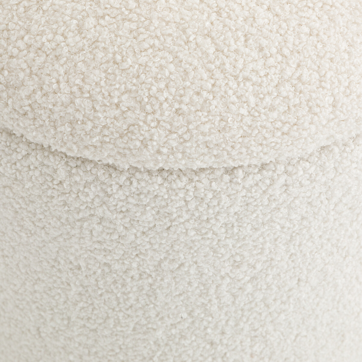 LA REDOUTE INTERIORS<br>Bouclé poef met opbergruimte Timor