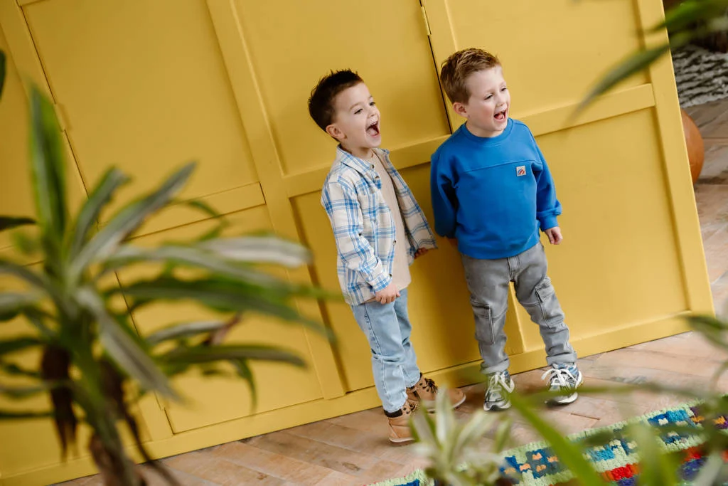 Daily7 sweater blauw