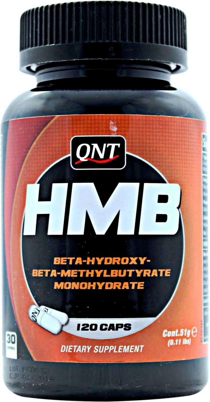 Cápsulas QNT HMB 120