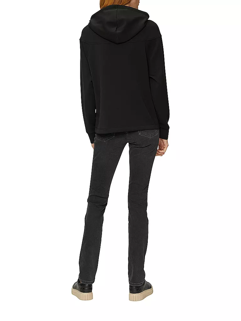 S.OLIVER Kapuzensweater - Hoodie schwarz