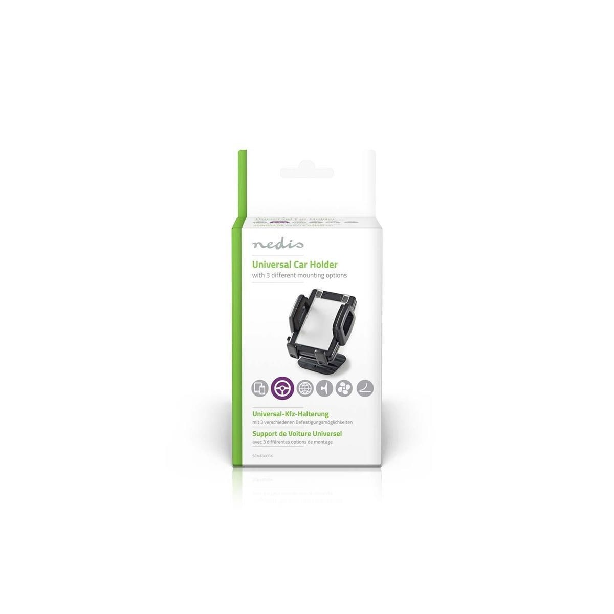 Nedis Smartphone bilmontering | Universal | Minimal skjermstørrelse telefon: 4 