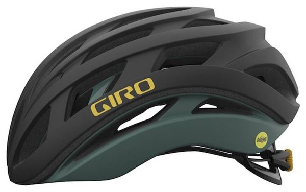 Casque Giro Helios Spherical Mat Warm Noir Vert