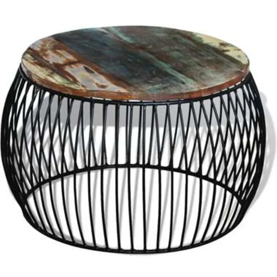 vidaXL - Salontafel - Bruin - Hout - 68 x 37 cm