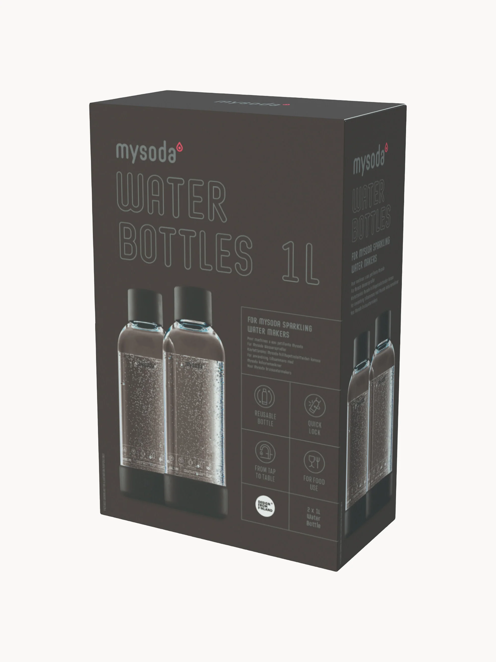 Waterflessen Basic, 2-delig