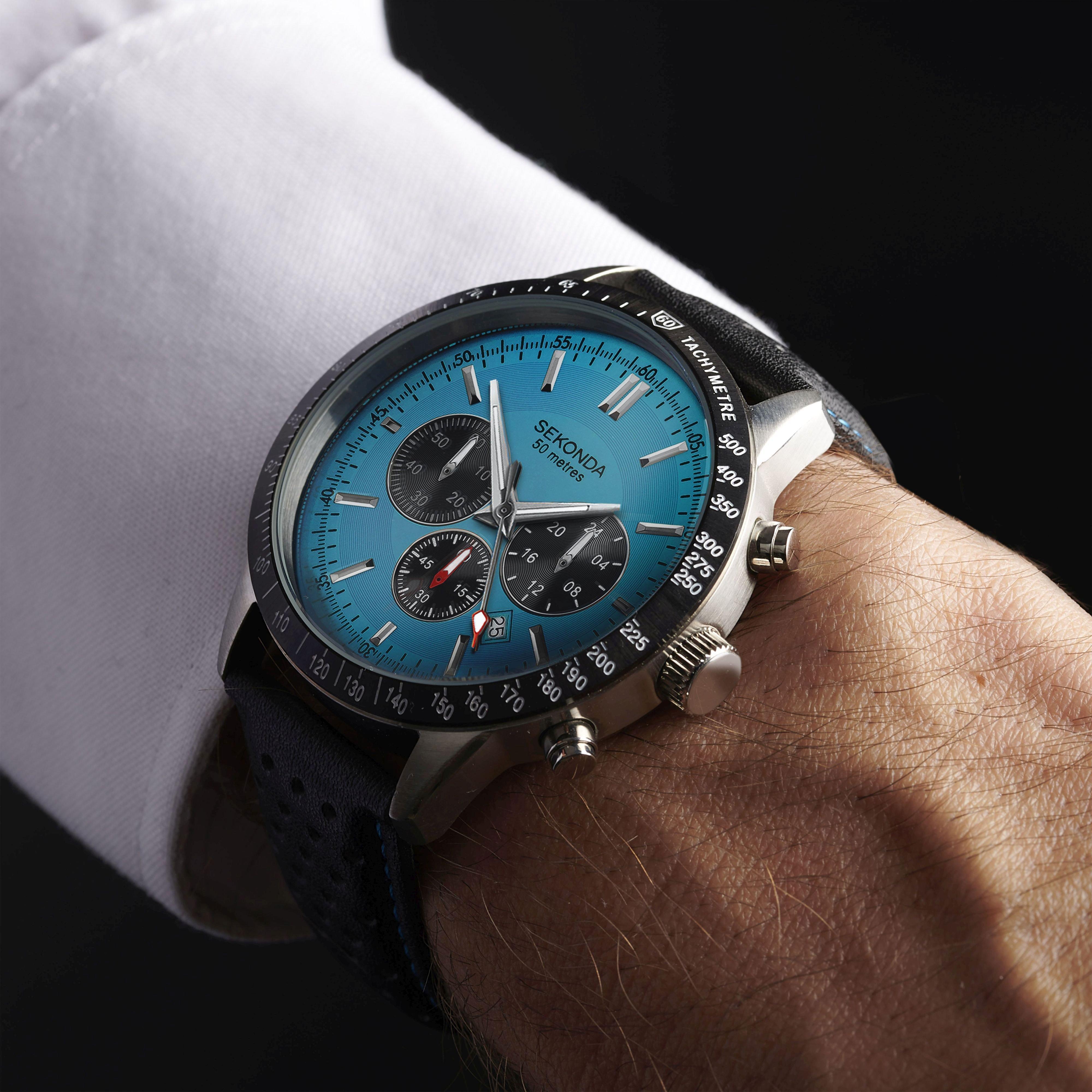 Sekonda Velocity Stainless Steel Classic Analogue Quartz Watch