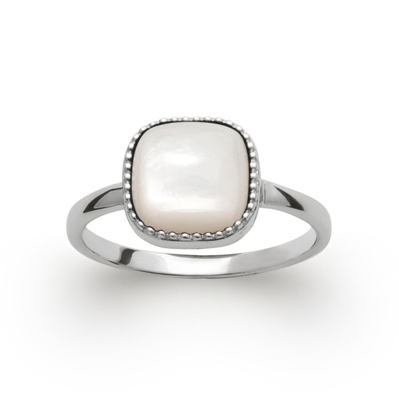 Bague Femme - Argent 925 - Nacre