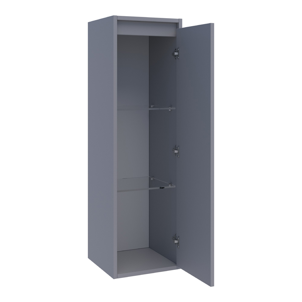 Brauer Adore kolomkast 120cm rechtsdraaiend grijs mat