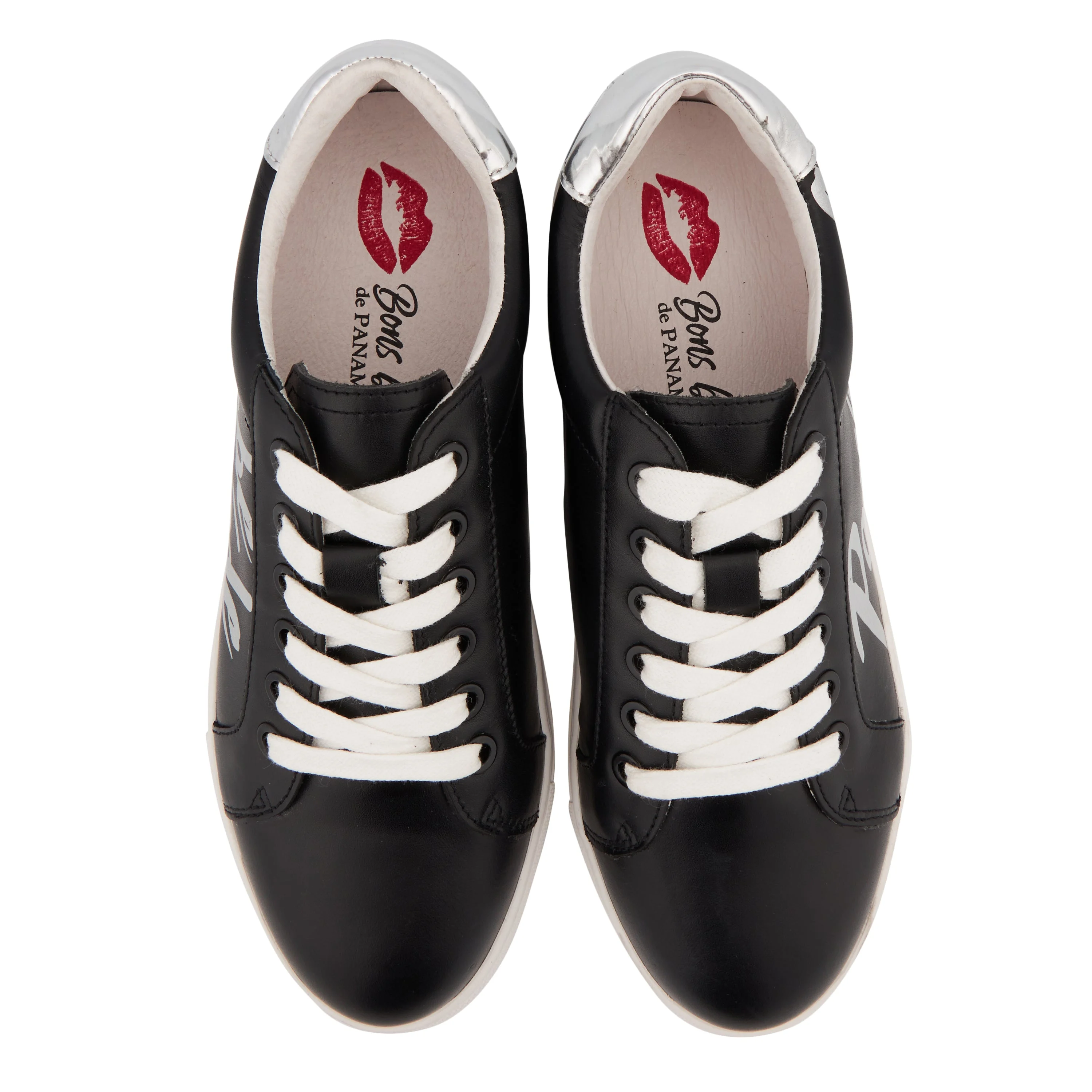 SIMONE BABE DE PANAME - Sneakers en cuir | Noir