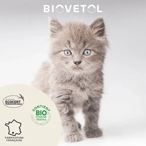 Biovetol - Antiparasitaire - Pipettes Chat/Chaton Bio 1ml (x12)