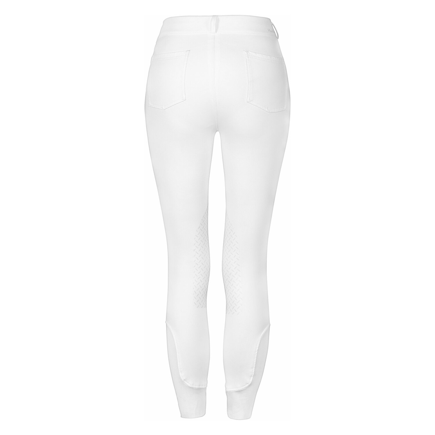 black forest Grip-Kniebesatz-Reithose - white