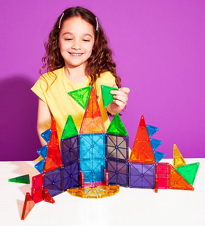 Magna-Tiles Magnetset - 46 Teile - MicroMAGS & Combo