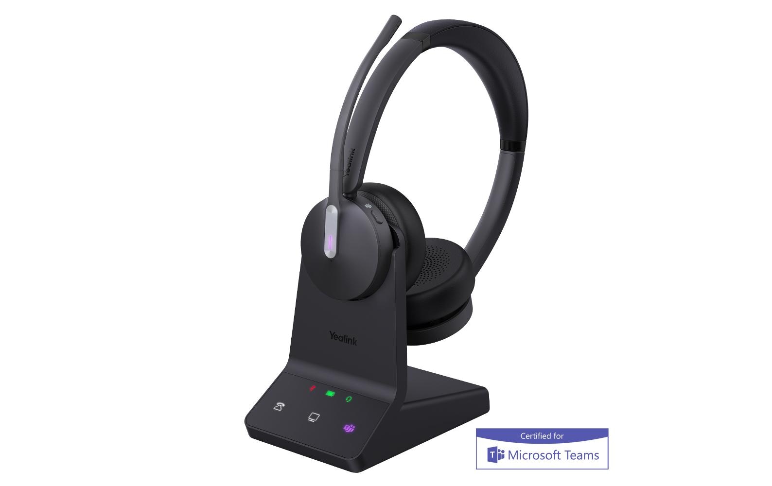 Headset WH64 Dual Teams<br>Yealink WH64 DECT Schnurloses Headset