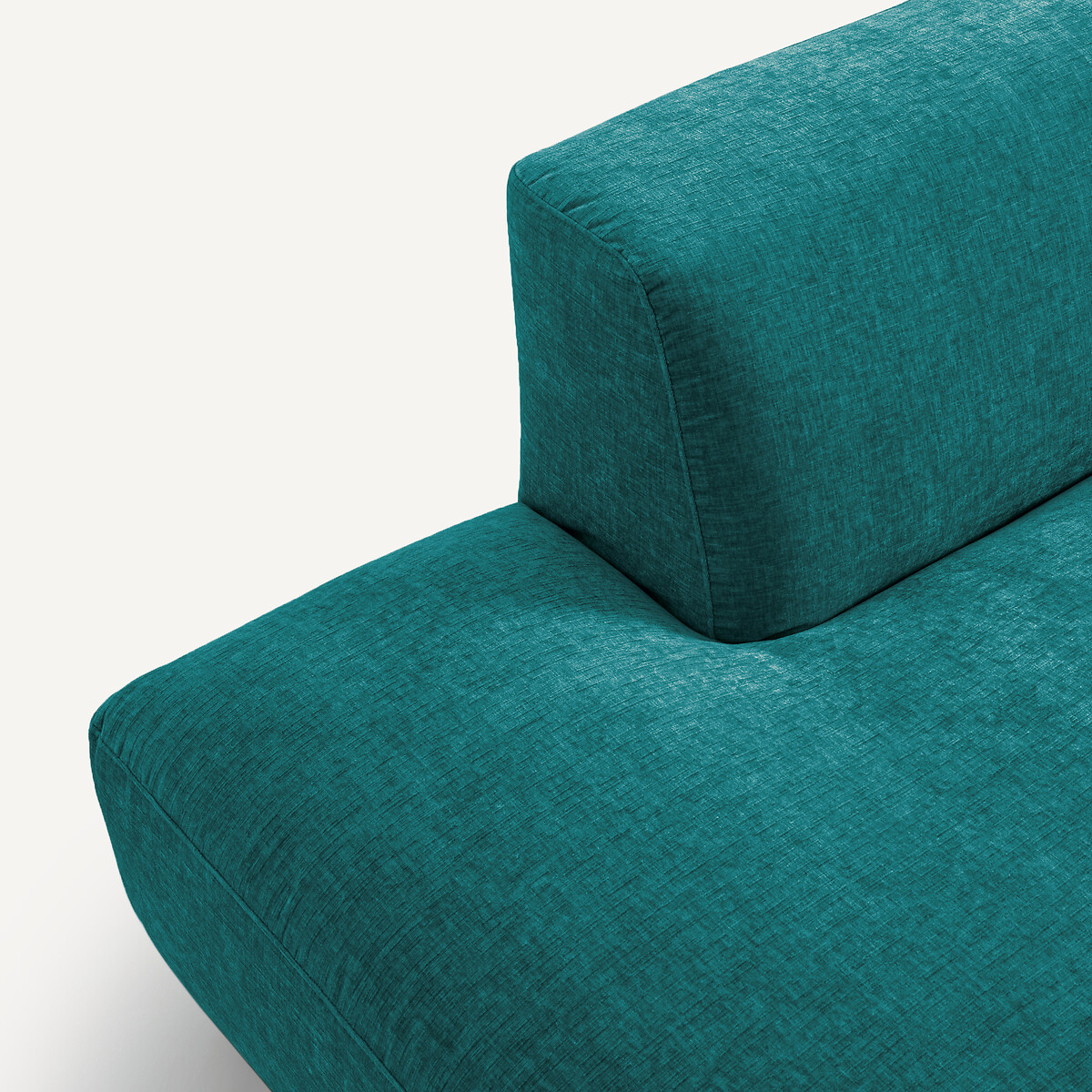 AM.PM<br>Sofá de canto esquerdo em veludo chenille, Jacopo