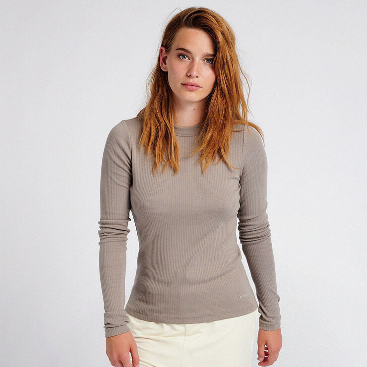 Hummel BELL T-SHIRT L/S Brown