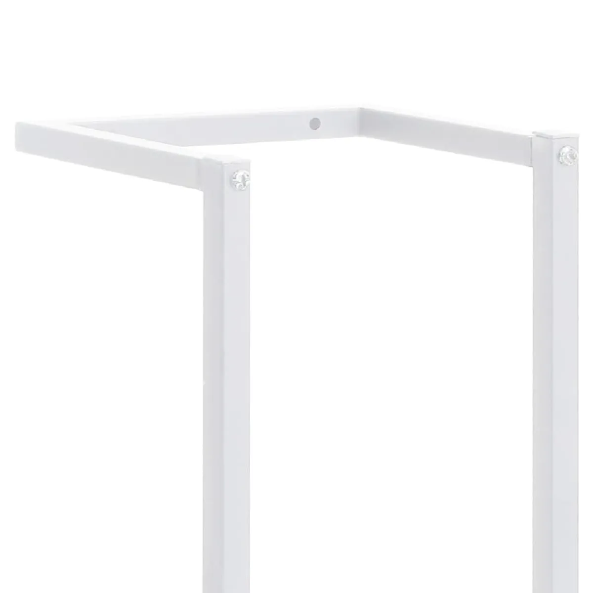 Helloshop26 Porte-serviette universel 95 cm acier blanc